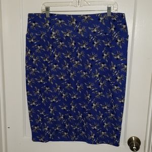 LuLaRoe Cassie Pencil Skirt 3XL
